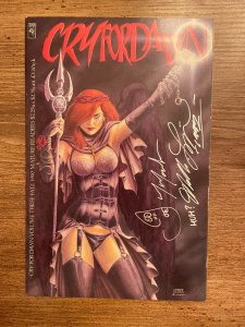 Cry For Dawn # 3 CFD Comic Book NM SIGNED J. Michael Linsner On Cover 1990 CM9