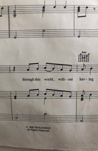 When I see you smile bad English 1989 sheet music