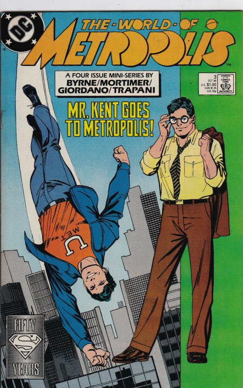 DC Comics! The World of Metropolis! Issue 3!