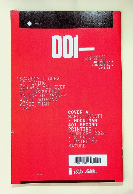 Moon Man #1 (Jan 2024, Image) - Near Mint/Mint