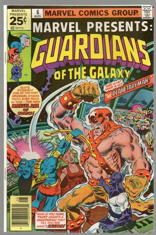 MARVEL PRESENTS 6 FN+ Aug. 1976 Guardians