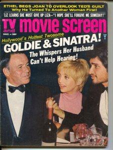 TV Movie Screen-Goldie Hawn-Frank Sinatra-Elvis Presley-Dec-1969