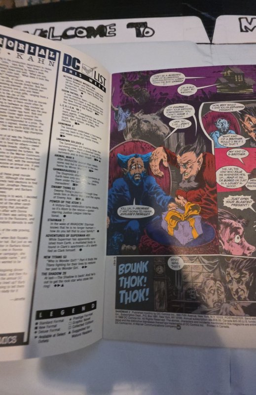 Sandman #2 (1989) – 2nd Appearance of Dream, 1st Goldie – Neil Gaiman DC Vertigo