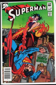 Superman #382 Newsstand Edition (1983) Superman