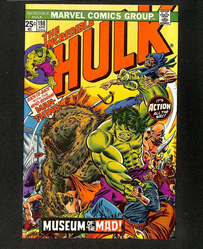 Incredible Hulk (1962) #198 Man-Thing!