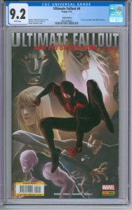 Ultimate Fallout #4 CGC 9.2 2012 Italian Edition 1st Appearance New Spider-Man