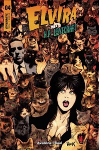 Elvira Meets HP Lovecraft # 4 Cover C NM Dynamite 2024 Pre Sale Ships May 22nd