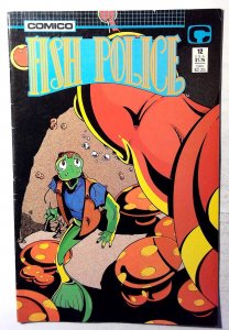 Fish Police #12 (1988) Comico Comics The Fish Police 1st Print Comic Book