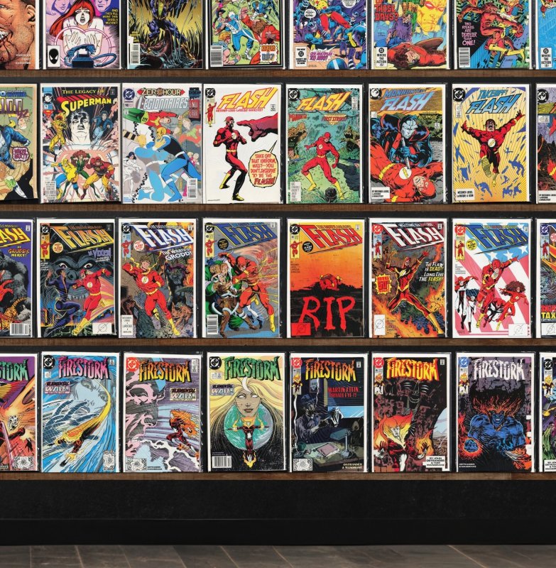 Huge Lot 150+ Comics with The Flash, Firearm, L.E.G.I.O.N., The Kindred & More!