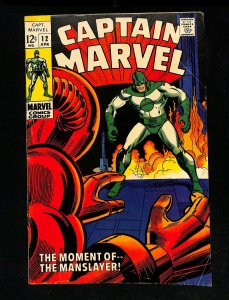 Captain Marvel (1968) #12