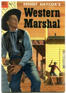 Western Marshall- Four Color Comics #613 1955- Dell Western VF-