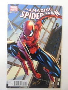 The Amazing Spider-Man #1 Campbell Cover (2014) VF/NM Condition!