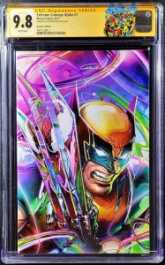 ?? EXTREME CARNAGE ALPHA 1 MEGACON CGC 9.8 INFINITY SIGNED BY CLAYTON CRAIN ?