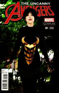 Uncanny Avengers #1 Wasp 1:15 Cosplay Variant (Marvel, 2015) NM