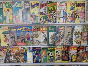 Huge Lot of Gold/Bronze/Silver Age Comics W/ Superman, Casper and more!