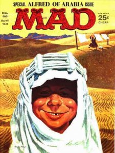 Mad #86 POOR ; E.C | low grade comic Alfred of Arabia magazine