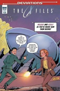 X-files Deviations Subscription Var (one Shot) Idw Publishing Comic Book