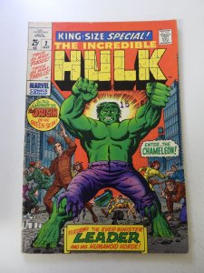 The Incredible Hulk Annual #2 (1969) FN condition stamp front cover