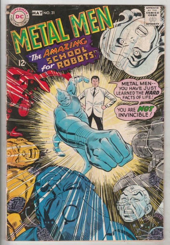 Metal Men #31 (May-68) GD Affordable-Grade Metal Men (Led, Tina, Tin, Gold, M...