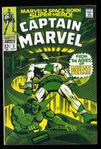 Captain Marvel #3 VG/FN 5.0