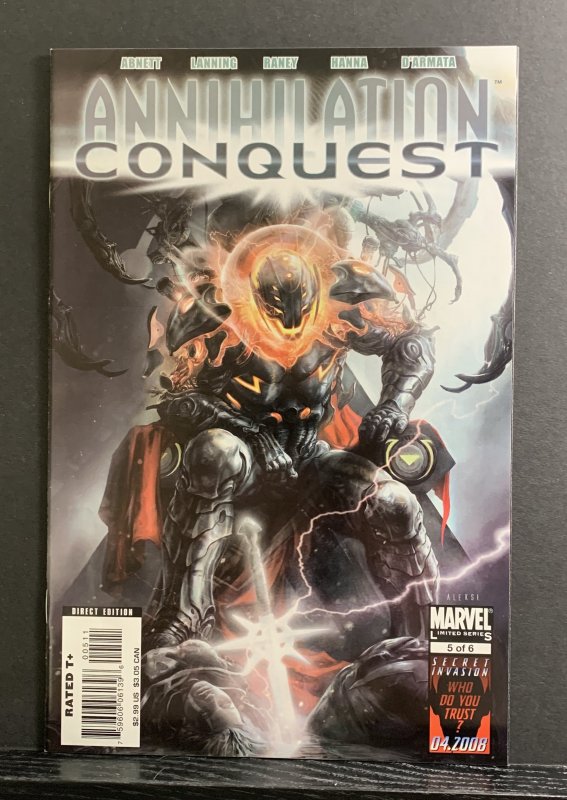 Annihilation: Conquest #5 (2008) Guardians of the Galaxy Abnett/Lanning