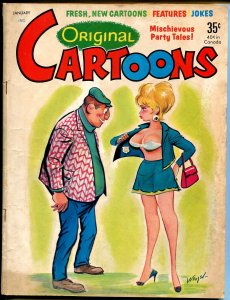 Original Cartoons #1 1969-1st issue-Bill Wenzel cover-Don Orehek-rare-VG