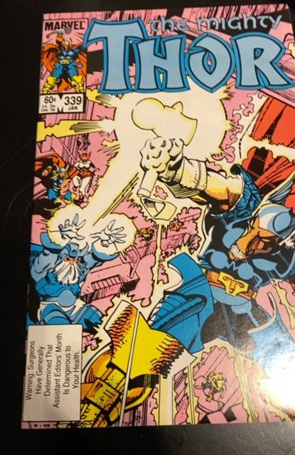 Thor #339 (1984) introducing Beta Ray Bill