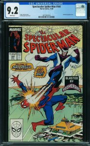 Spectacular Spider-Man #144 (1988) CGC 9.2 NM-