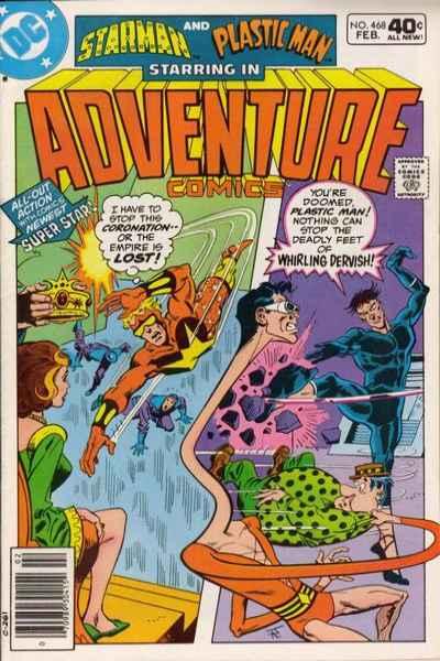 Adventure Comics (1938 series) #468, Fine- (Stock photo)