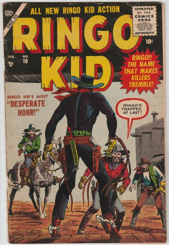 Ringo Kid Golden-Age #10 (Feb-56) VG/FN+ Mid-Grade Ringo Kid