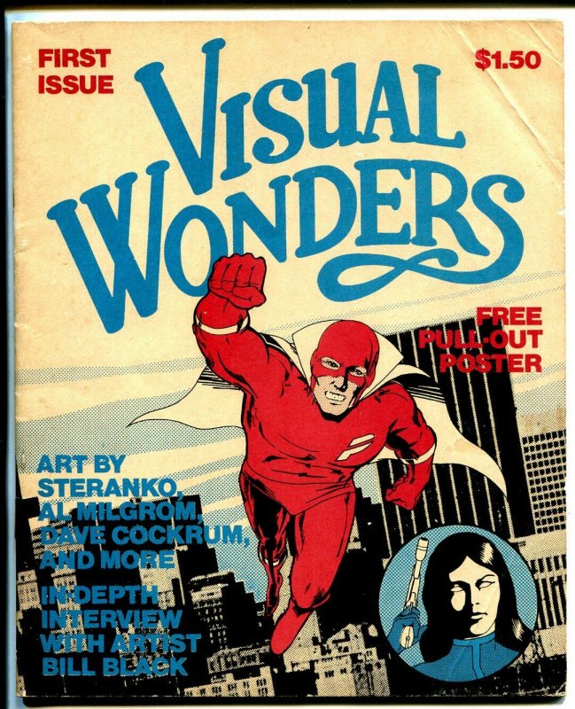 Visual Wonders #1 1978-1st issue-Steranko-Al Milgrom-Bill Black-Cochran-VG+