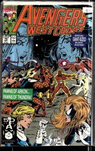 Avengers West Coast #75 (1991) West Coast Avengers / Avengers West Coast