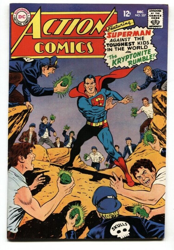 ACTION COMICS #357 1967-SUPERMAN-KRYPTONITE RUMBLE VF