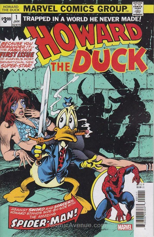 Howard the Duck (Vol. 1) #1A VF/NM; Marvel | save on shipping - details inside