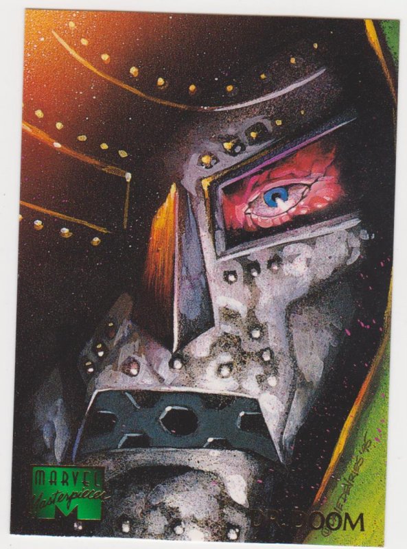 1995 Marvel Masterpieces #28 Dr Doom