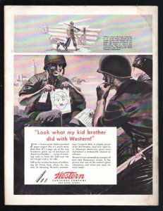 Boys' Life 7/1943-WWII era  issue-Pulp fiction-Coca-Cola ad-cartoons-camping ...