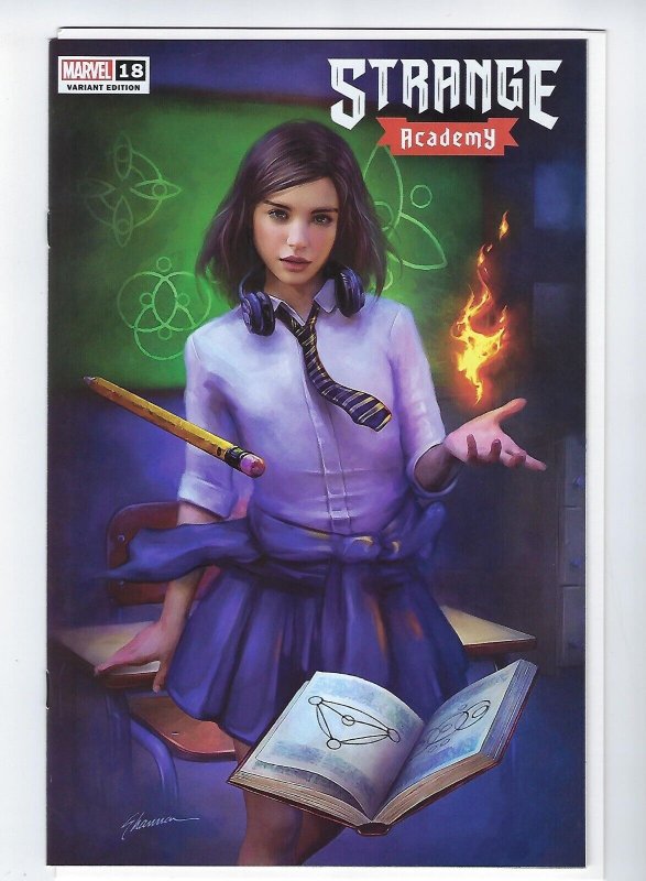 ? Strange Academy #18 Exclusive Shannon Maer Emily Bright Trade Variant NM!