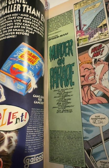 The Amazing Spider-Man #374 (1993)Venom attacks