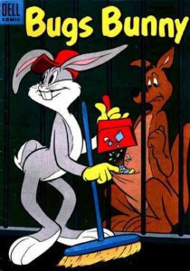Bugs Bunny (Dell) #41 FAIR ; Dell | low grade comic February 1955 kangaroo