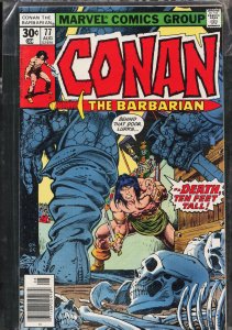 Conan the Barbarian #77 (1977) Conan