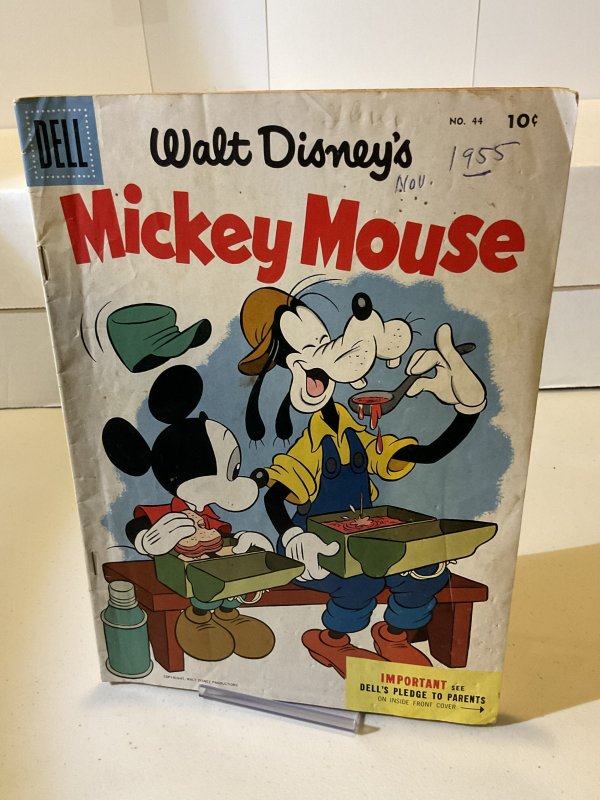 Mickey Mouse (Walt Disney’s) #44  1955  G