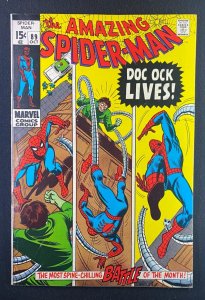 Amazing Spider-Man (1963) #89 FN/VF (7.0) Doc Ock sw
