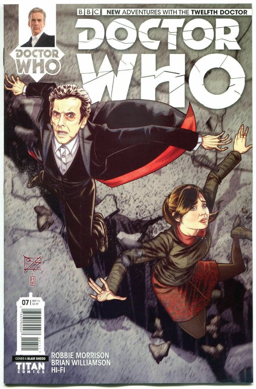 DOCTOR WHO #7 A, NM, 12th, Tardis, 2014, Titan, 1st, more DW in store, Sci-fi