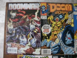 7 MARVEL Comic: DOOMWAR #1 DOOM 2099 #4 8 14 SPIDER-MAN 2099 #4 11 WEB OF #113