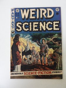 Weird Science #14 (1952) apparent VG- condition piece added back cover