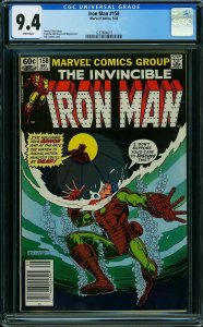 Iron Man #158 (1982) CGC 9.4 NM