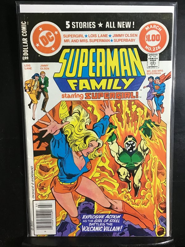 The Superman Family #216 Newsstand Edition (1982)