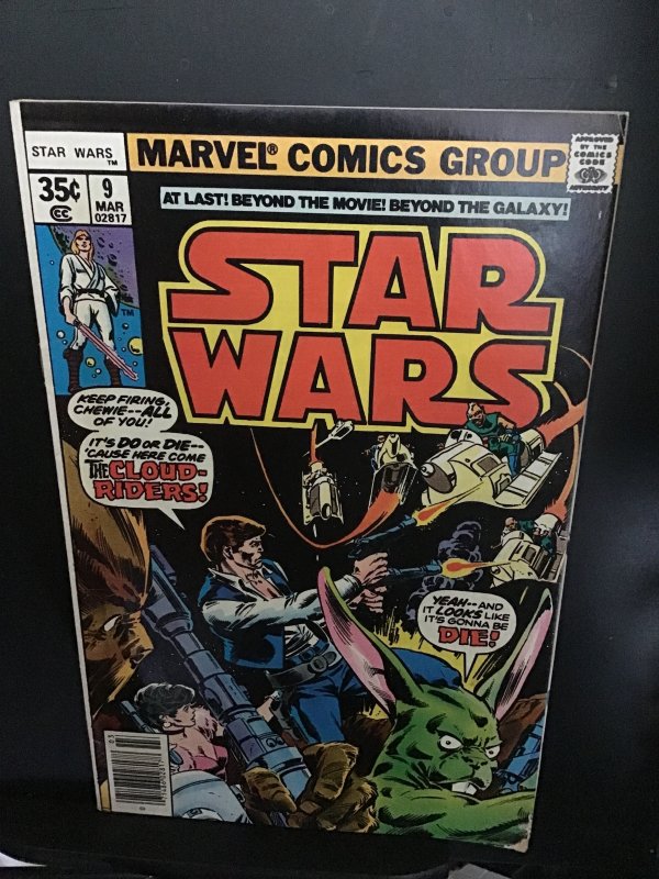 Star Wars #9 (1978) Han Solo cover key! Mid high-grade! FN/VF Wow!