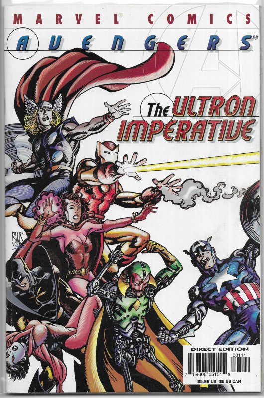 Avengers: The Ultron Imperative (2001) #1 FN Busiek, Windsor-Smith cover