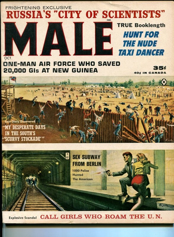 Male  10/1963-Atlas-pulp-Samson Pollen-Walter Popp-Copeland- cheesecake-FN